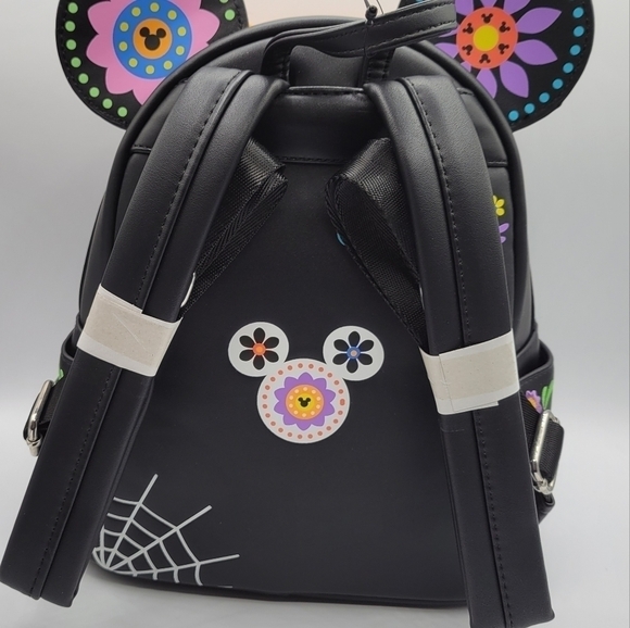 Loungefly Disney Minnie Mouse Sugar Skull Cosplay Mini Backpack main image 6